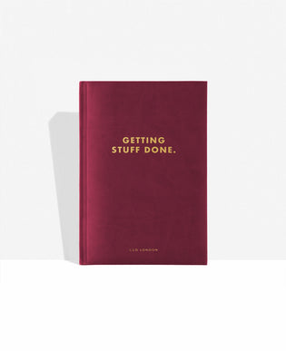 Chocolate Cherry - Getting Stuff Done Planner - CGDLONDON