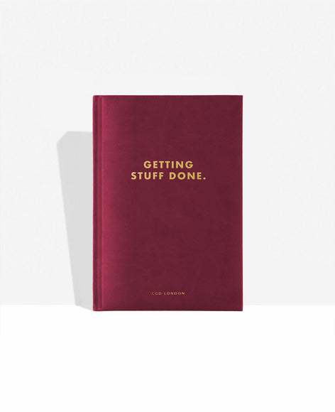 Chocolate Cherry - Getting Stuff Done Planner - CGDLONDON