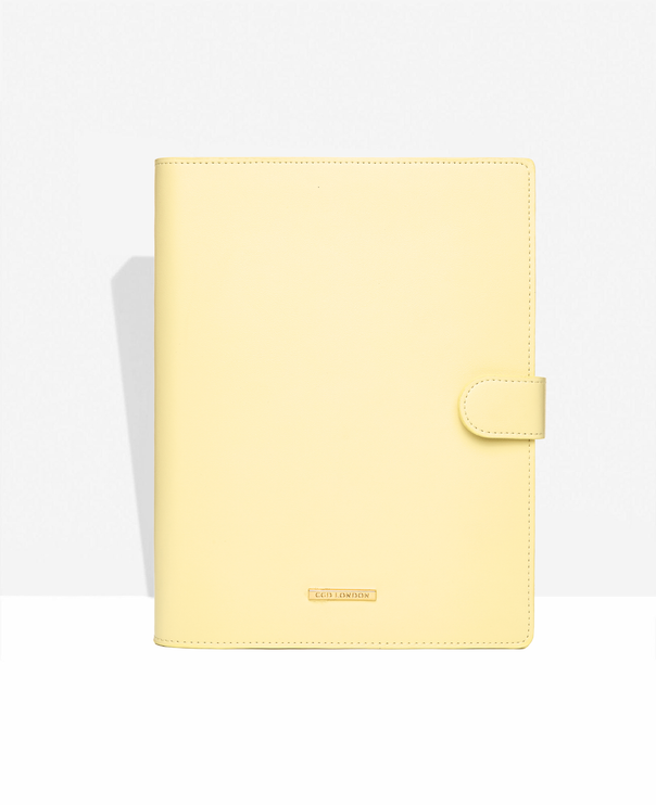 Classic Agenda - Buttery Yellow