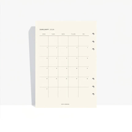 Jan-Dec 2026 - Insert Pack - CGDLONDON