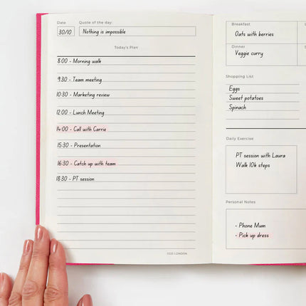 Magenta Pink - Getting Stuff Done Planner