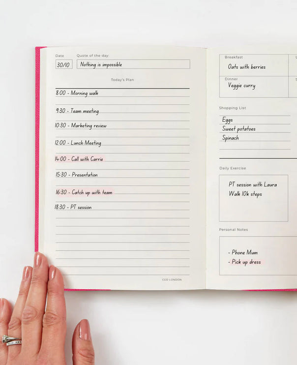 Magenta Pink - Getting Stuff Done Planner