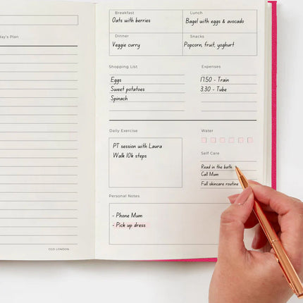 Magenta Pink - Getting Stuff Done Planner