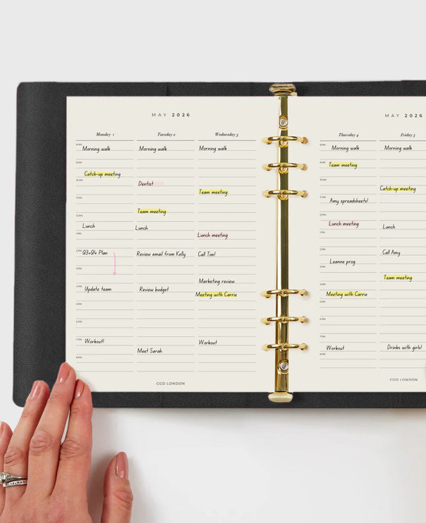 Classic Agenda - Prism Black - CGDLONDON