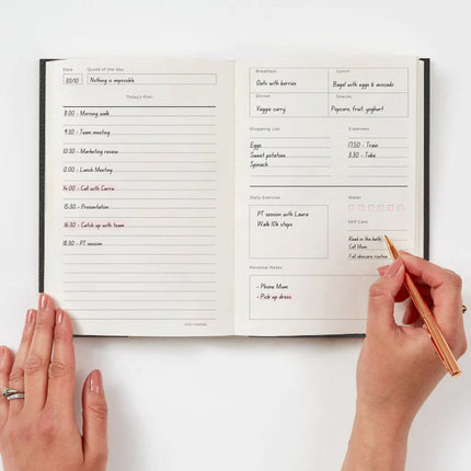 Cosmic Black - Getting Stuff Done Planner - CGDLONDON