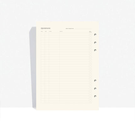 Appointments - Insert Pack - CGDLONDON