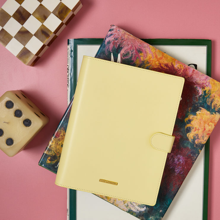 Classic Agenda - Buttery Yellow