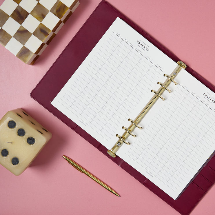 Classic Agenda - Chocolate Cherry