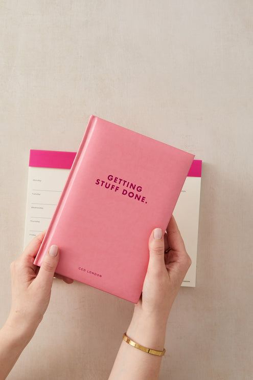 Carnation Pink - Getting Stuff Done Planner - CGDLONDON