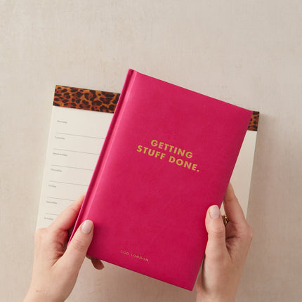 Magenta Pink - Getting Stuff Done Planner - CGDLONDON