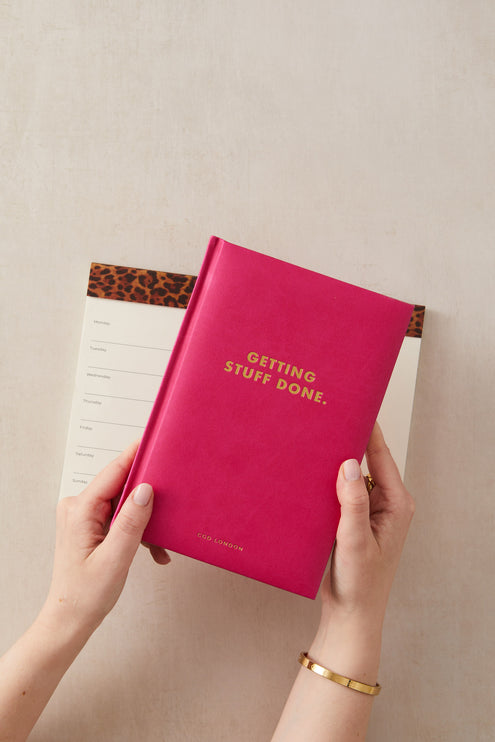 Magenta Pink - Getting Stuff Done Planner - CGDLONDON