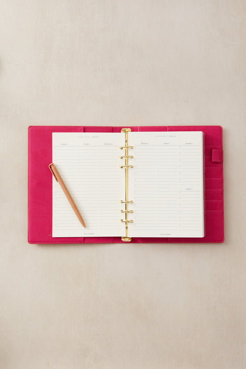 Classic Agenda - Magenta Pink - CGDLONDON