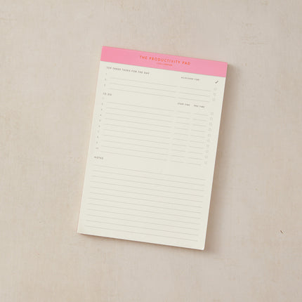 Productivity Pad - Pink - CGDLONDON