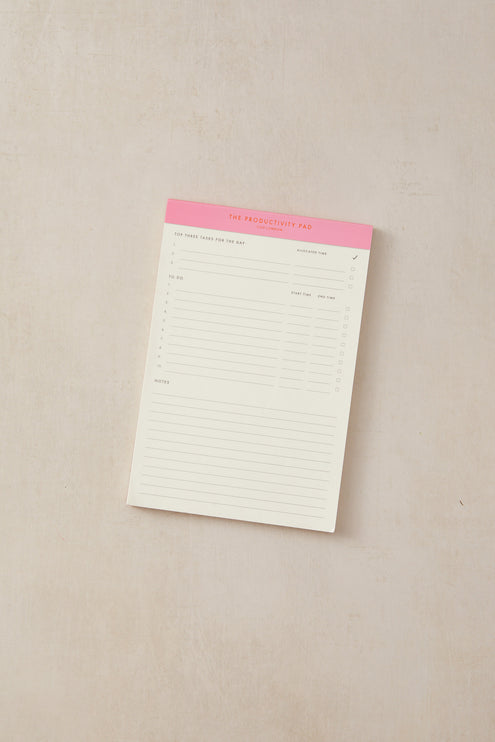 Productivity Pad - Pink - CGDLONDON