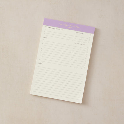 Productivity Pad - Violet - CGDLONDON