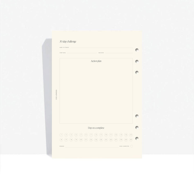 Habit Tracker - Insert Pack - CGDLONDON