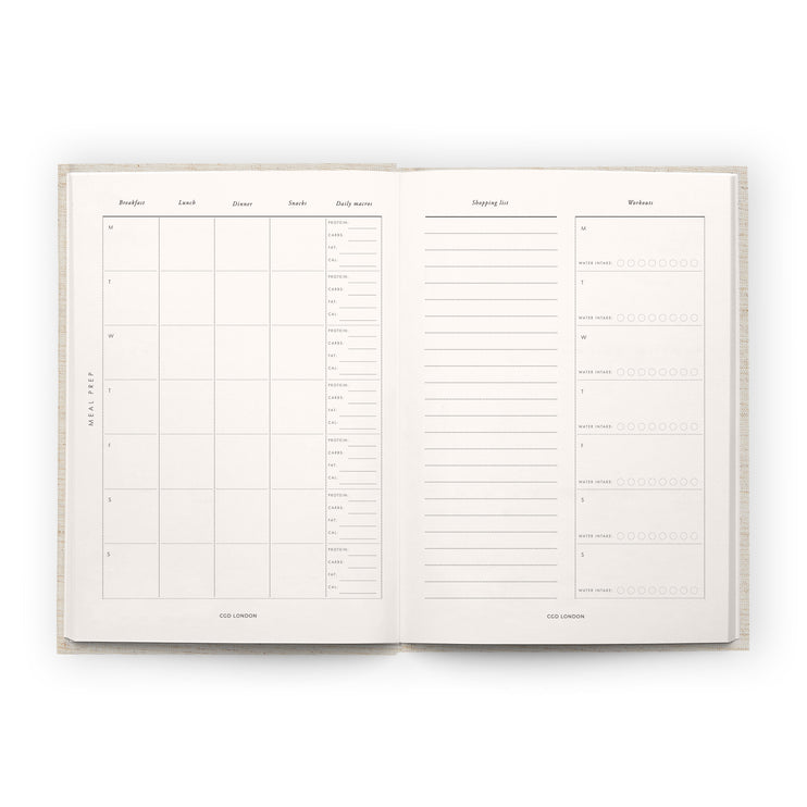 Health is Wealth - Fitness Journal - CGDLONDON