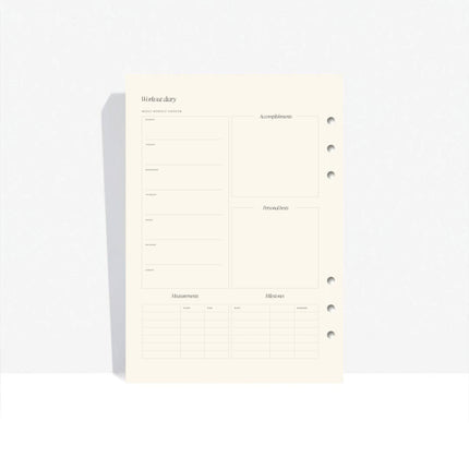 Fitness - Insert Pack - CGDLONDON