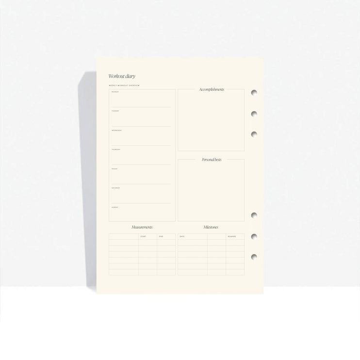 Fitness - Insert Pack - CGDLONDON