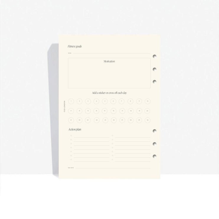 Fitness - Insert Pack - CGDLONDON