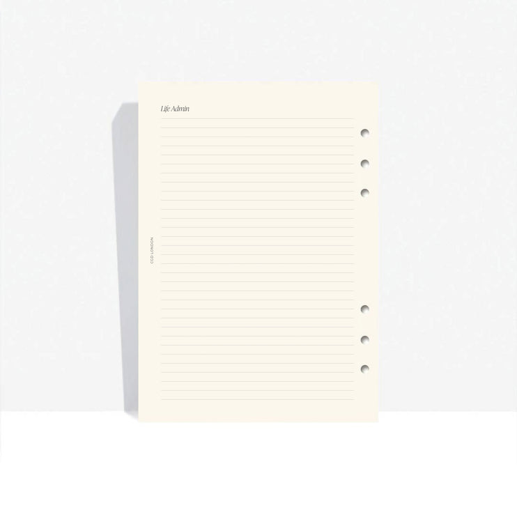 Home & Cleaning - Insert Pack - CGDLONDON