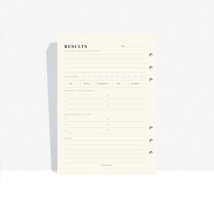 Skin Care - Inserts - CGDLONDON