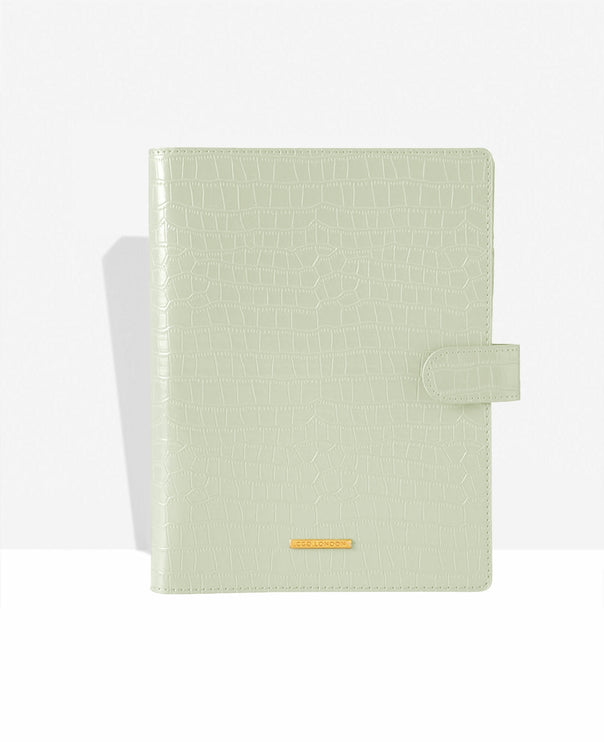 Classic Agenda - Sage Croc