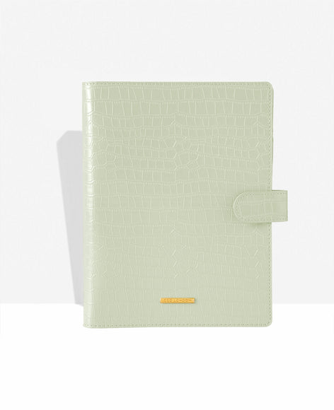 Classic Agenda - Sage Croc - CGDLONDON