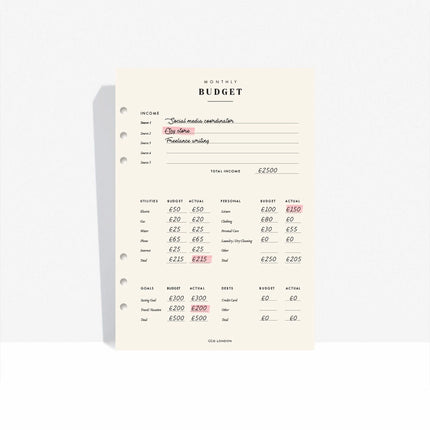 Finance Inserts - CGDLONDON