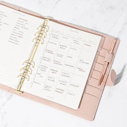 Meal-Plan Agenda Inserts - CGDLONDON